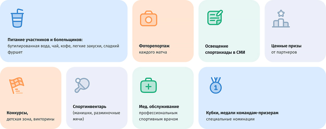 Разработка сайта спортивных праздников